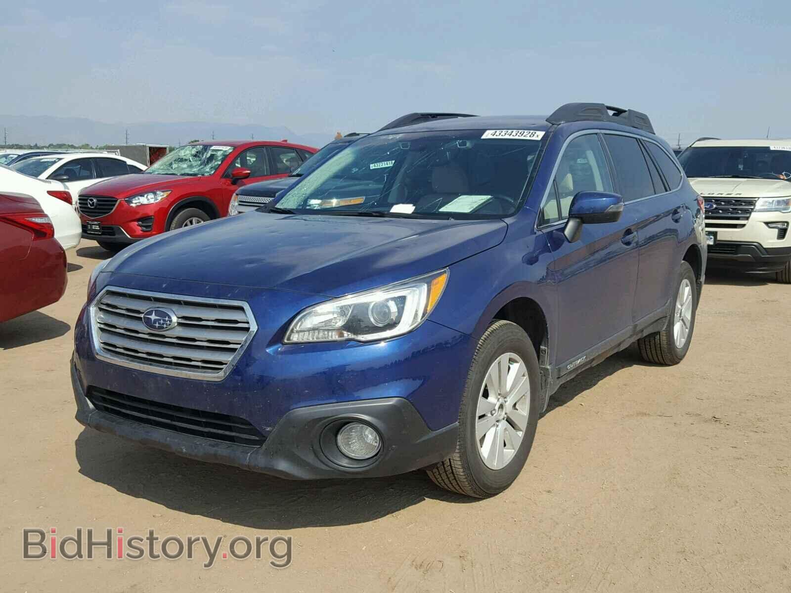 2016 SUBARU OUTBACK 2. - VIN: 4S4BSBFCXG3317093 - Фото 2
