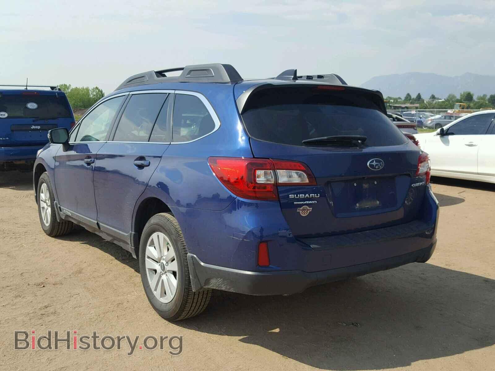 2016 SUBARU OUTBACK 2. - VIN: 4S4BSBFCXG3317093 - Фото 3