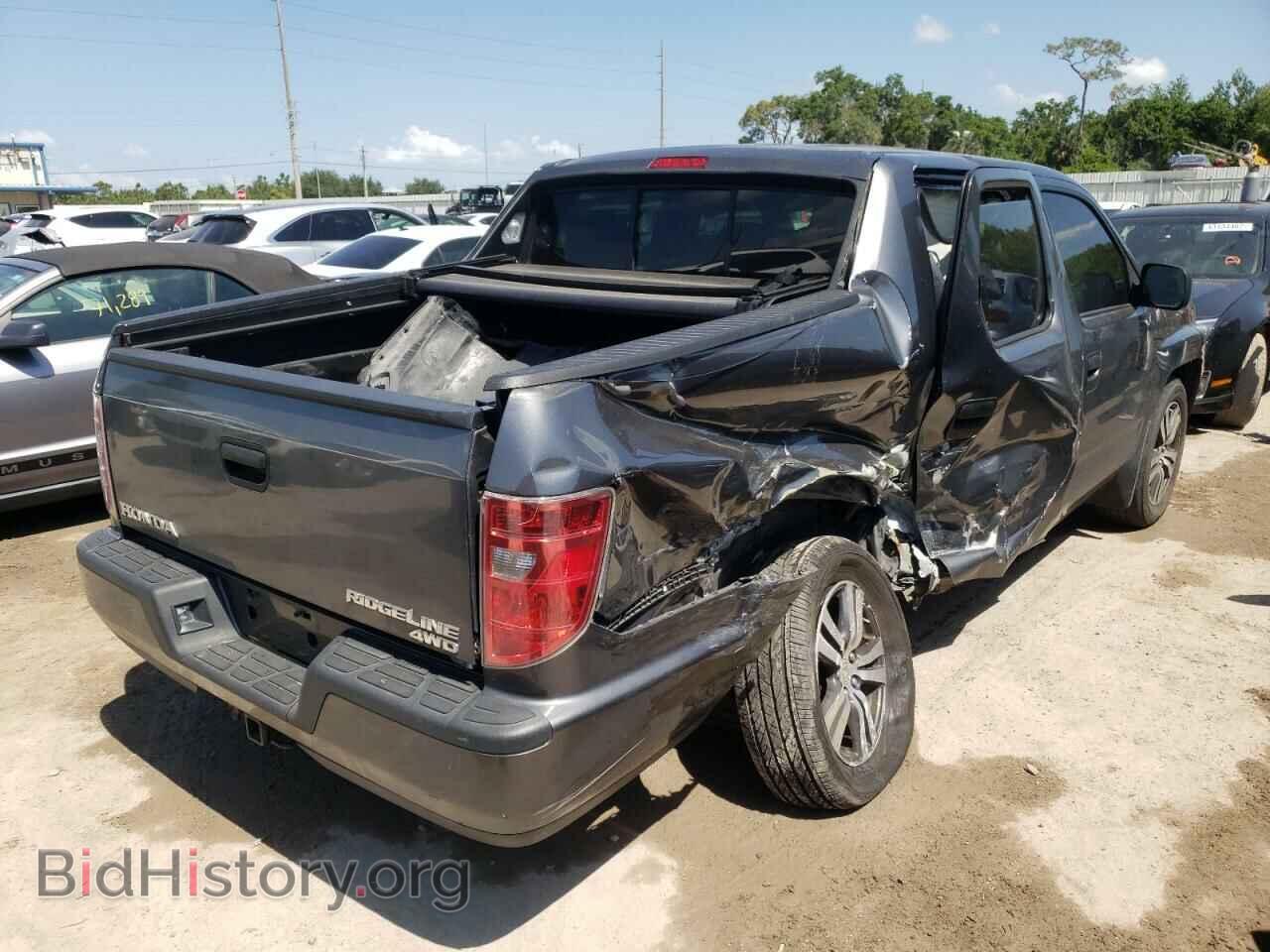 2010 HONDA RIDGELINE - VIN: 5FPYK1F20AB013076 - Фото 4