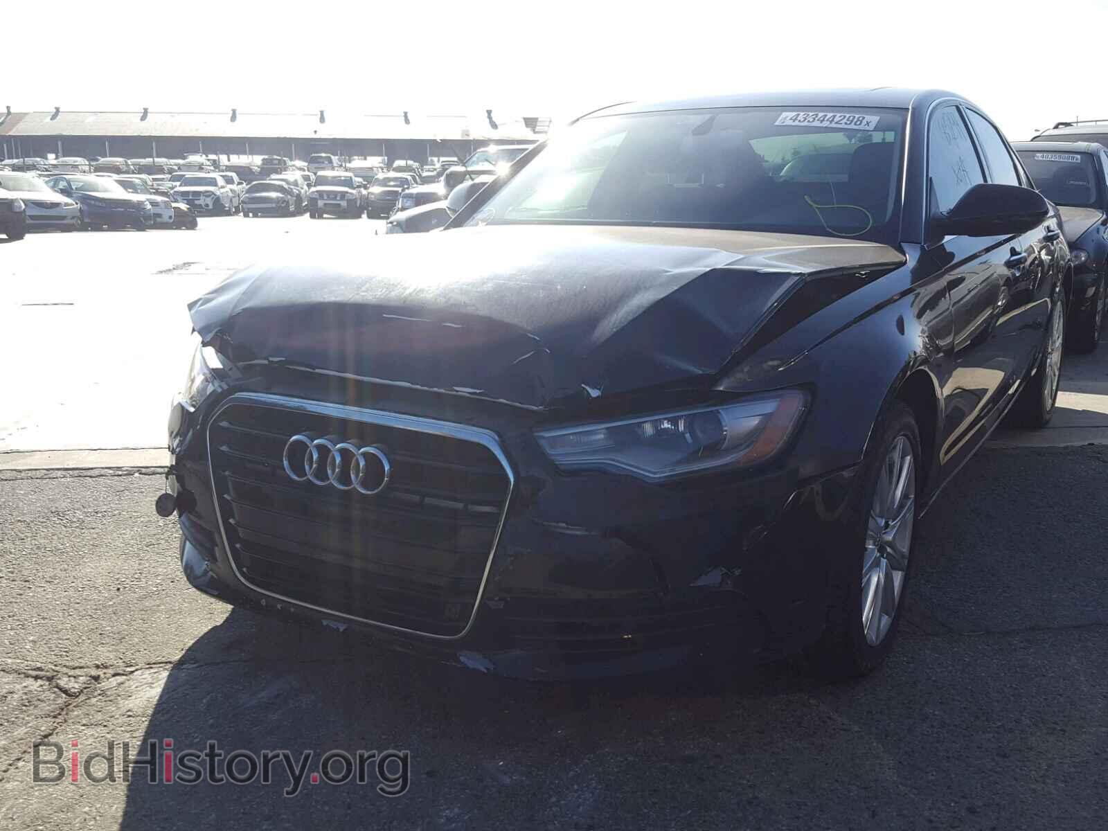 2013 AUDI A6 - VIN: WAUGFAFC7DN092802 - Photo 2