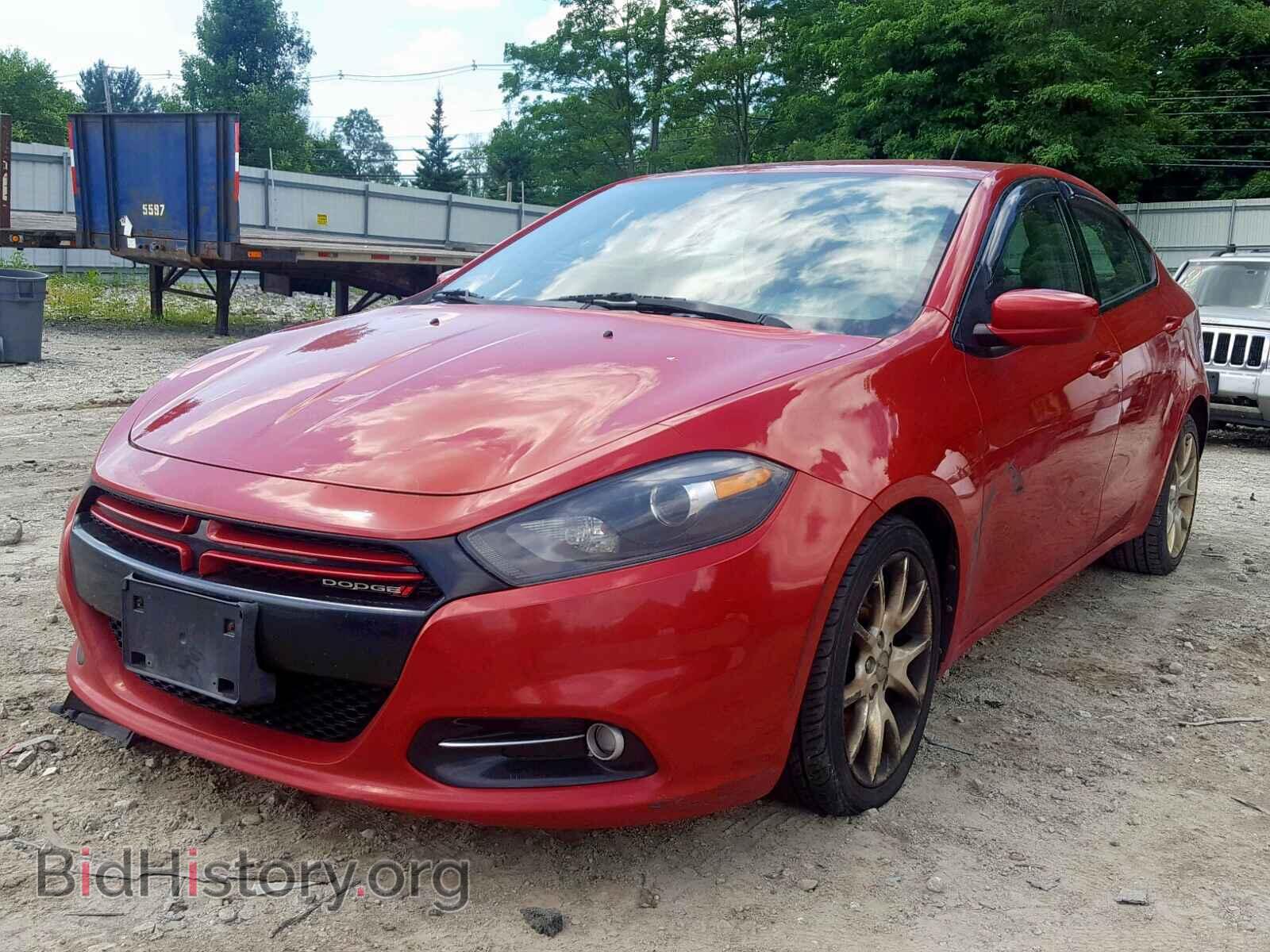 2013 DODGE DART - VIN: 1C3CDFBH3DD640441 - Фото 2