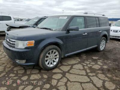 2010 Ford FLEX SEL, blue — VIN 2FMGK5CC2ABA90940, Copart