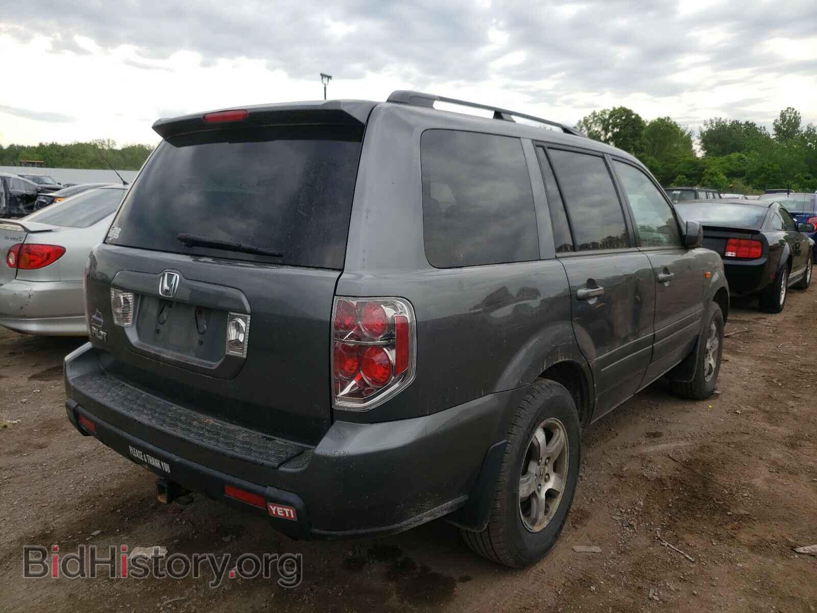 2007 HONDA PILOT - VIN: 5FNYF28637B015027 - Photo 4