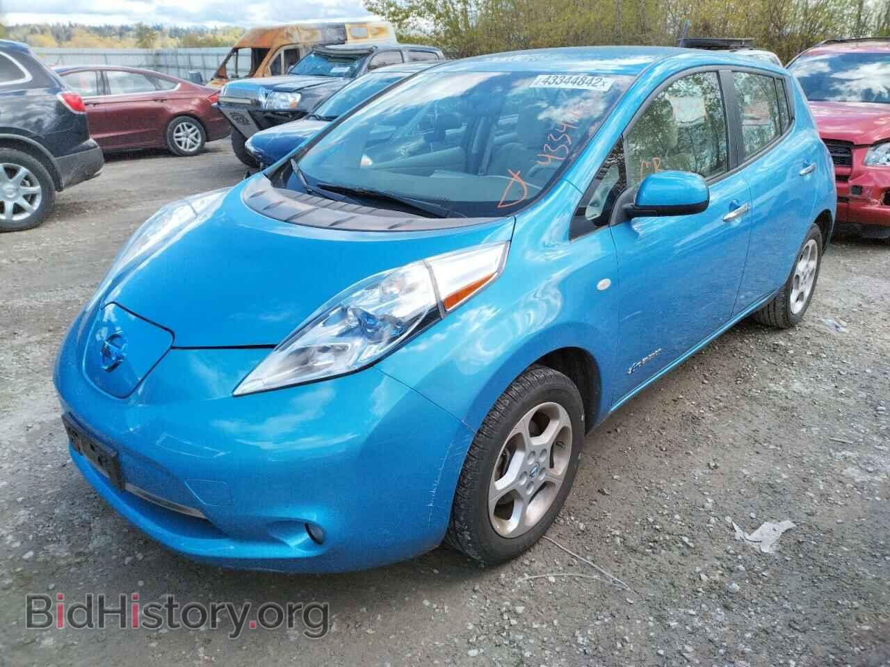 2012 NISSAN LEAF - VIN: JN1AZ0CP9CT024208 - Фото 2