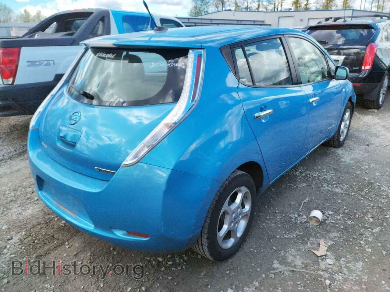 2012 NISSAN LEAF - VIN: JN1AZ0CP9CT024208 - Фото 4