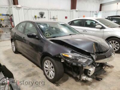 2014 Dodge DART Dart SXT, серый — VIN 1C3CDFBB5ED894665, Copart