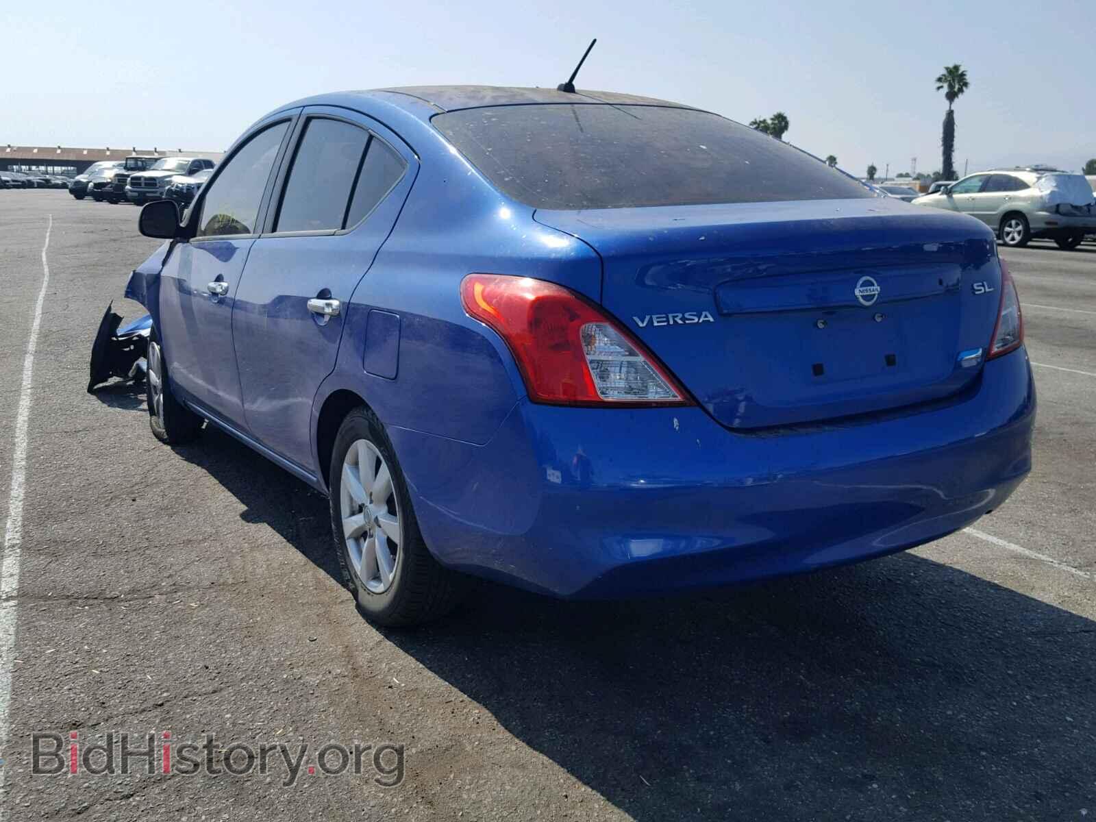 2012 NISSAN VERSA - VIN: 3N1CN7AP0CL807003 - Фото 3