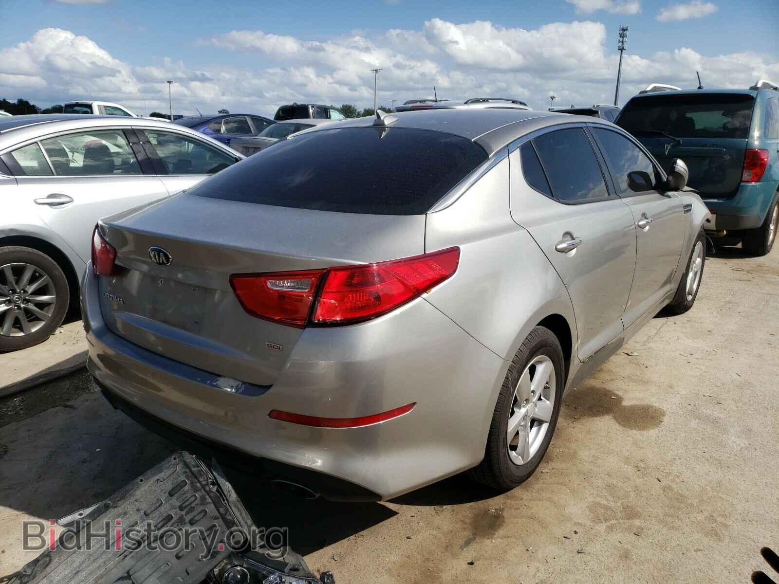 2015 KIA OPTIMA - VIN: 5XXGM4A78FG350862 - Фото 4