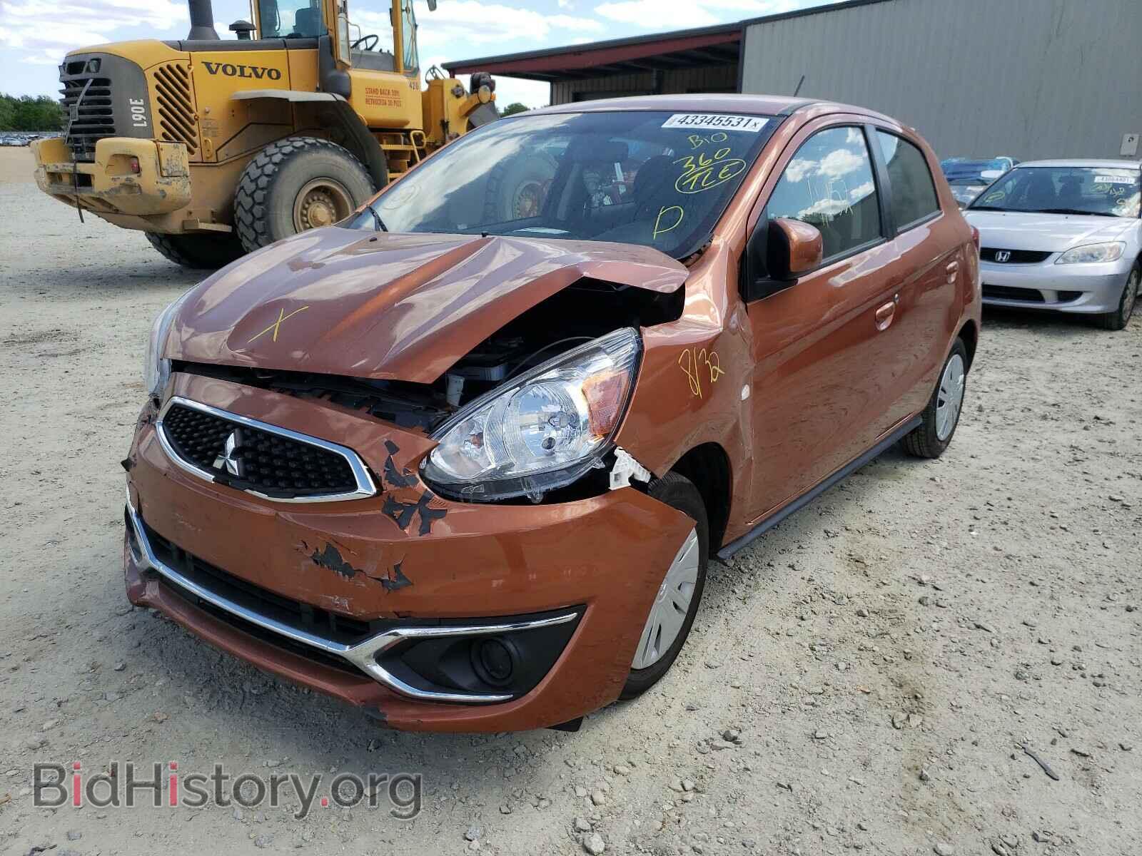 2020 MITSUBISHI MIRAGE - VIN: ML32A3HJXLH010371 - Фото 2