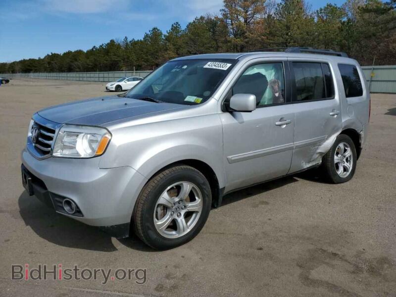 2013 Honda PILOT Pilot EXL (VIN 5FNYF4H65DB078993) — фото 1 из 13, Copart, повреждение: бок