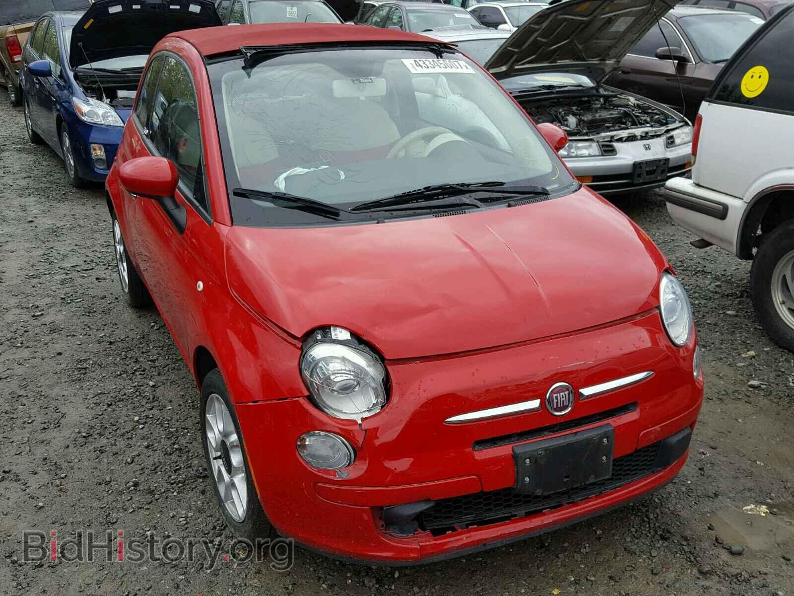 Photo 3C3CFFDR8CT377016 - FIAT 500 2012