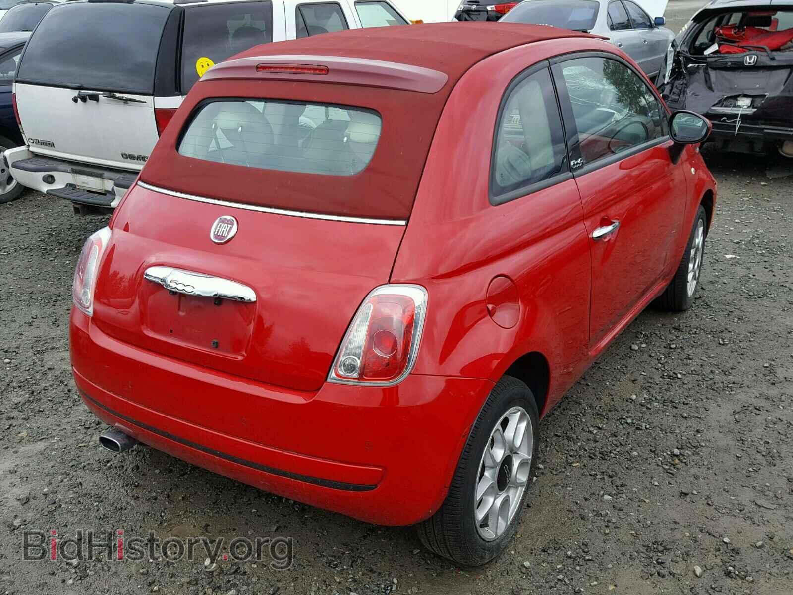 2012 FIAT 500 - VIN: 3C3CFFDR8CT377016 - Фото 4