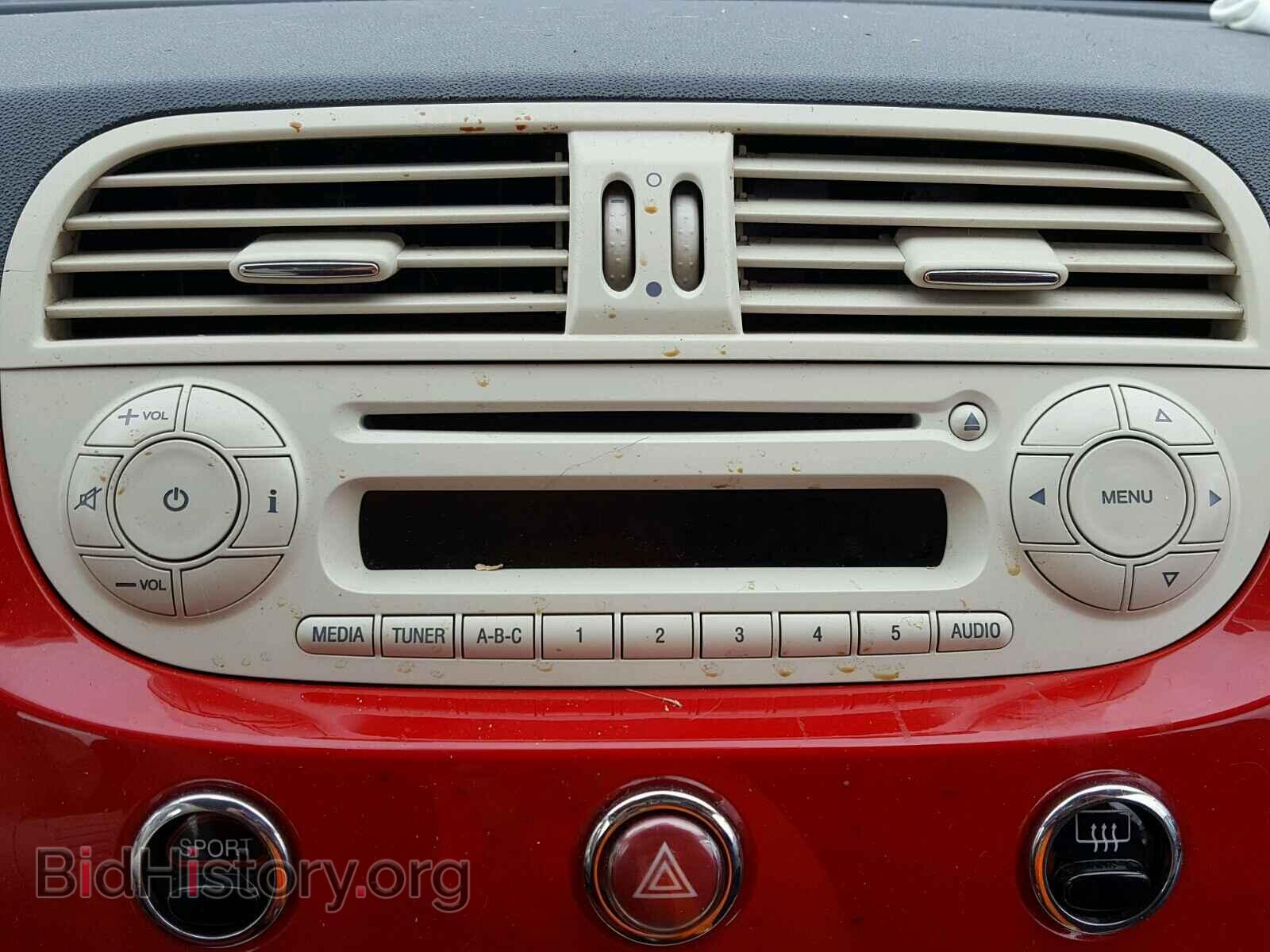 2012 FIAT 500 - VIN: 3C3CFFDR8CT377016 - Фото 9