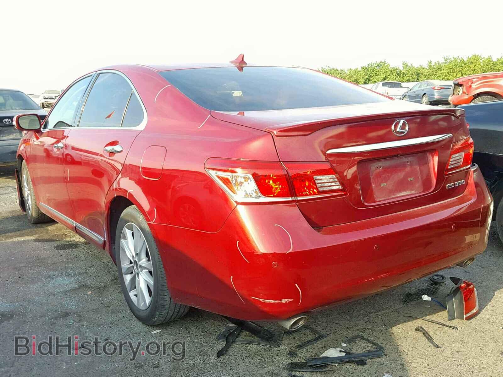 2011 LEXUS ES350 - VIN: JTHBK1EG3B2445109 - Фото 3