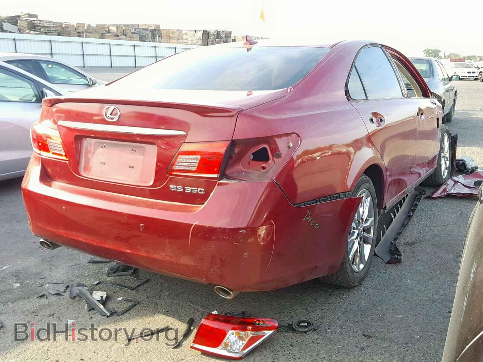 2011 LEXUS ES350 - VIN: JTHBK1EG3B2445109 - Фото 4