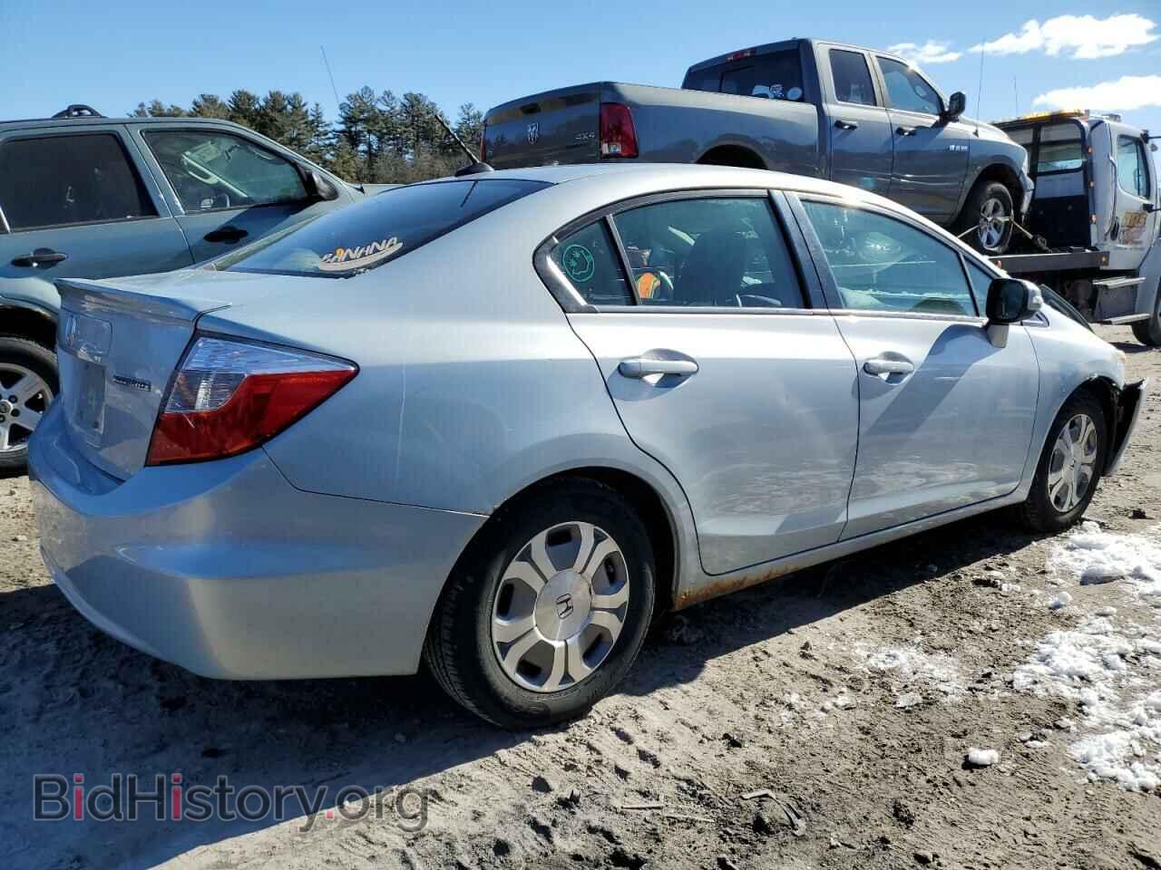2012 HONDA CIVIC - VIN: JHMFB4F39CS001183 - Фото 3