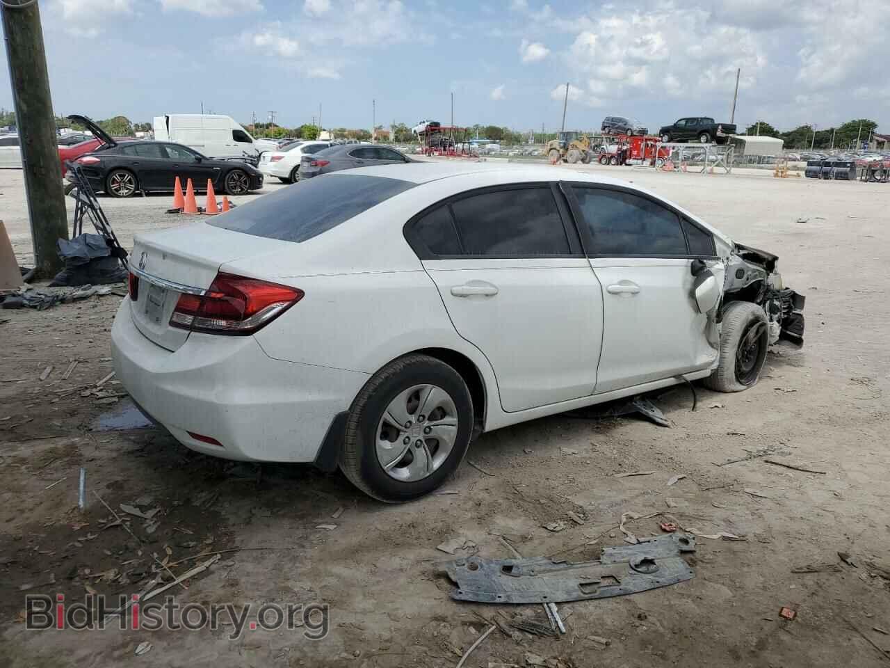 2013 HONDA CIVIC - VIN: 19XFB2F52DE100598 - Фото 3
