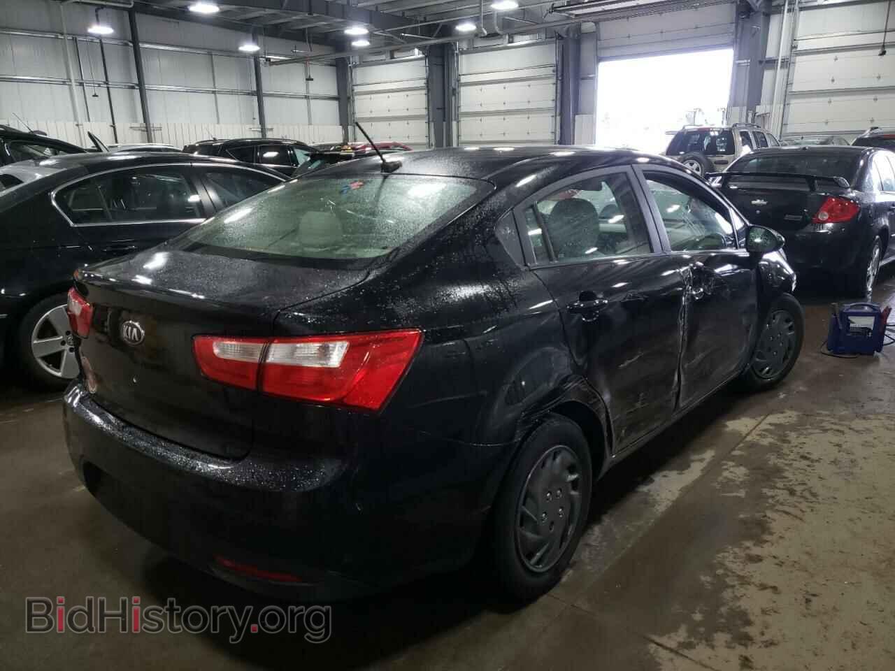 2013 KIA RIO - VIN: KNADM4A37D6188621 - Фото 4