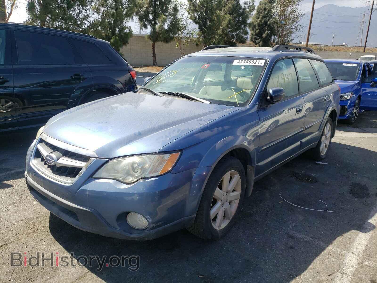 2008 SUBARU OUTBACK - VIN: 4S4BP62C887349968 - Фото 2