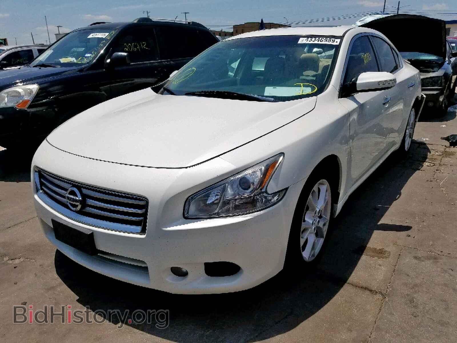 2013 NISSAN MAXIMA S - VIN: 1N4AA5AP0DC843765 - Фото 2