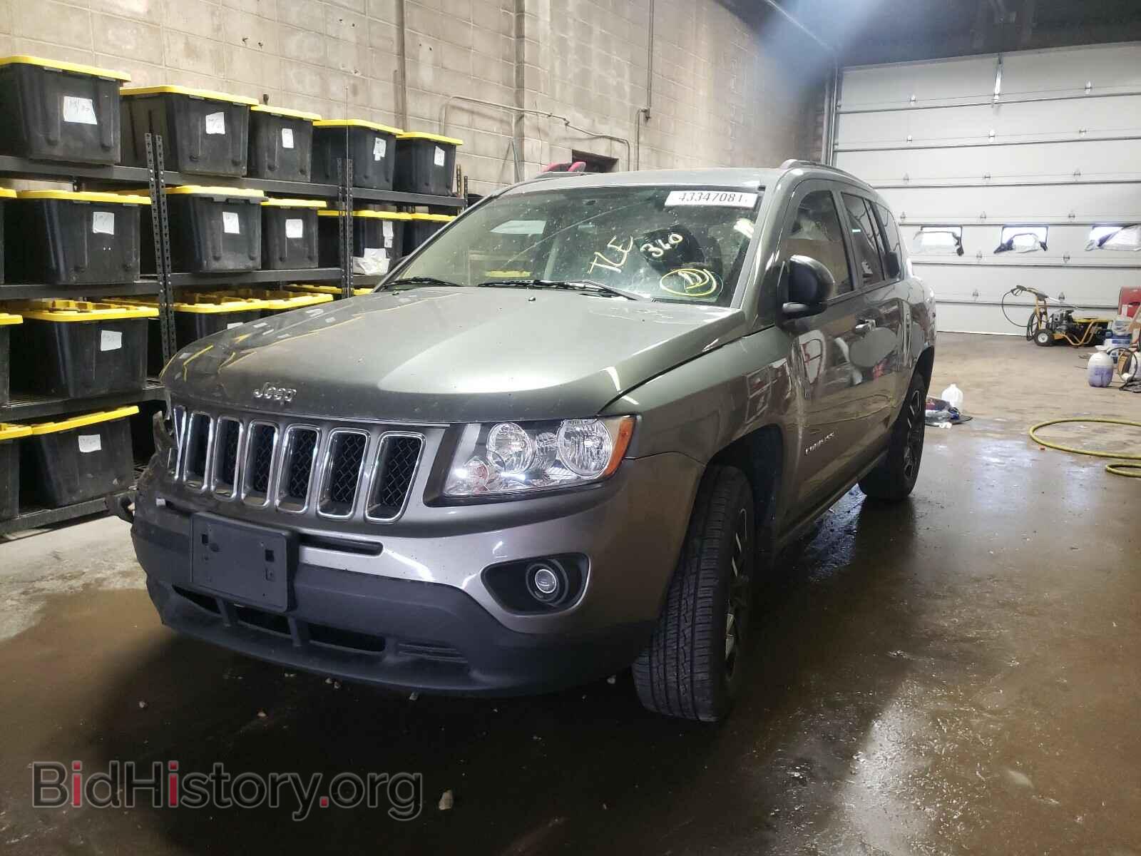 2012 JEEP COMPASS - VIN: 1C4NJDBB8CD705506 - Фото 2