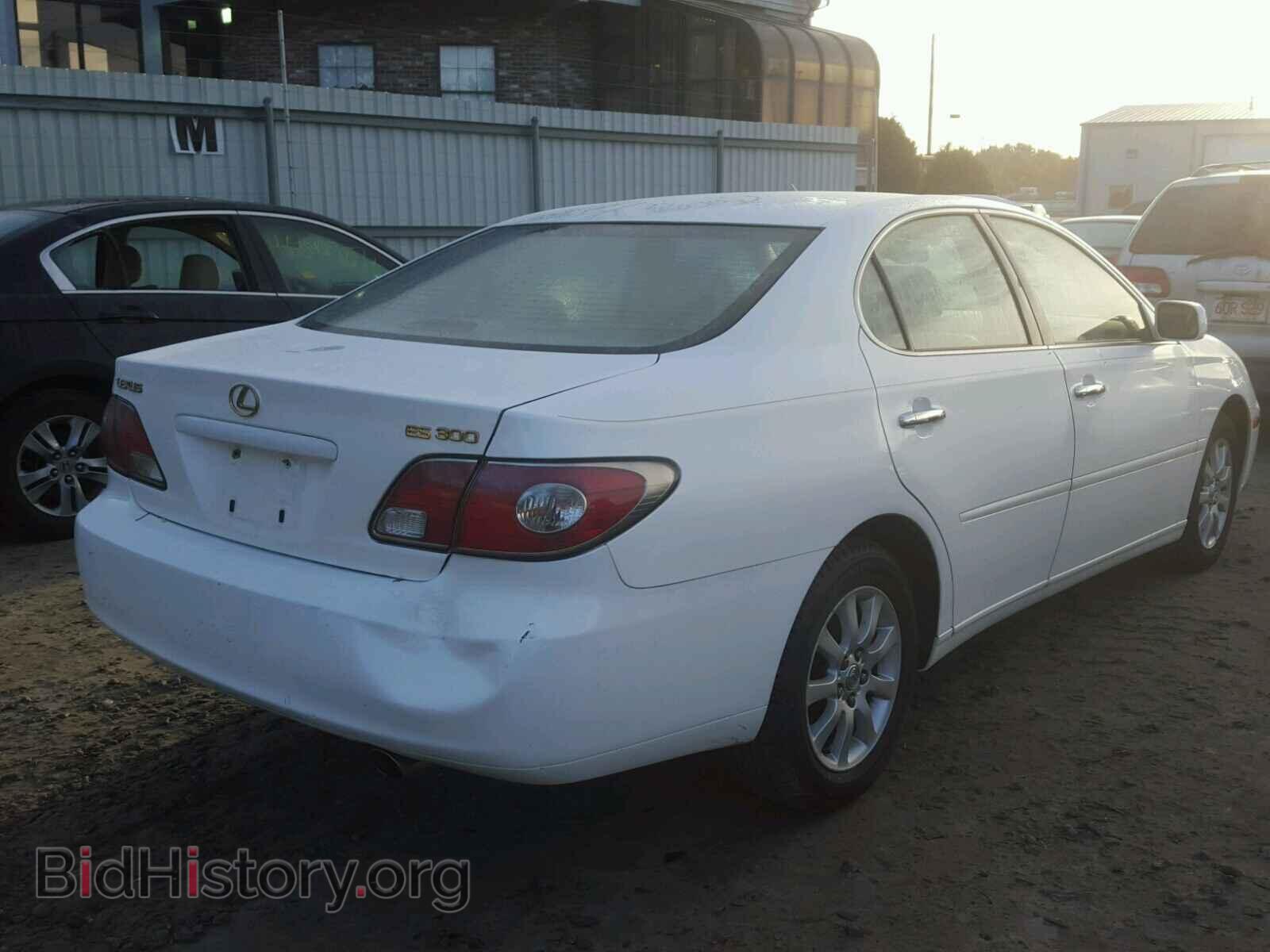 2003 LEXUS ES300 - VIN: JTHBF30GX30103984 - Фото 4