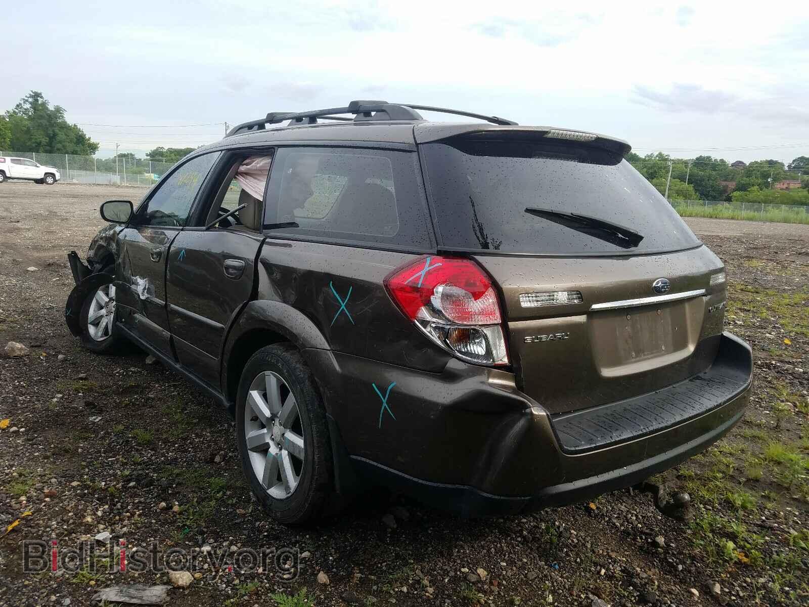 2008 SUBARU OUTBACK - VIN: 4S4BP62C187303236 - Фото 3