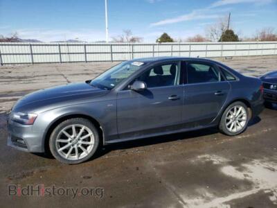 2014 Audi A4 Premium Plus, серый — VIN WAUFFAFL5EN036807, Copart