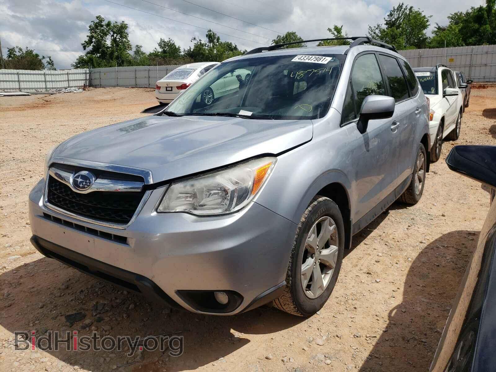 2015 SUBARU FORESTER - VIN: JF2SJAHC0FH487514 - Фото 2