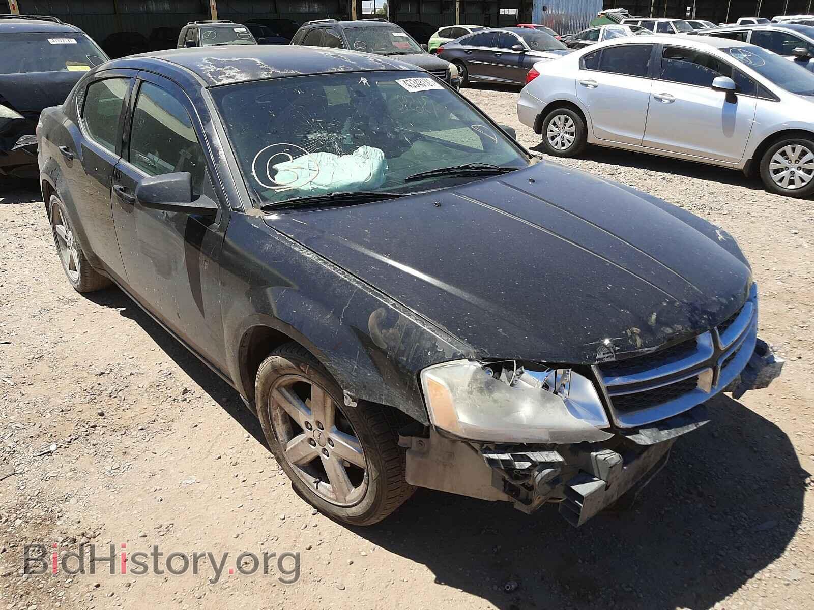 Фотография 1C3CDZAB3DN662528 - DODGE AVENGER 2013