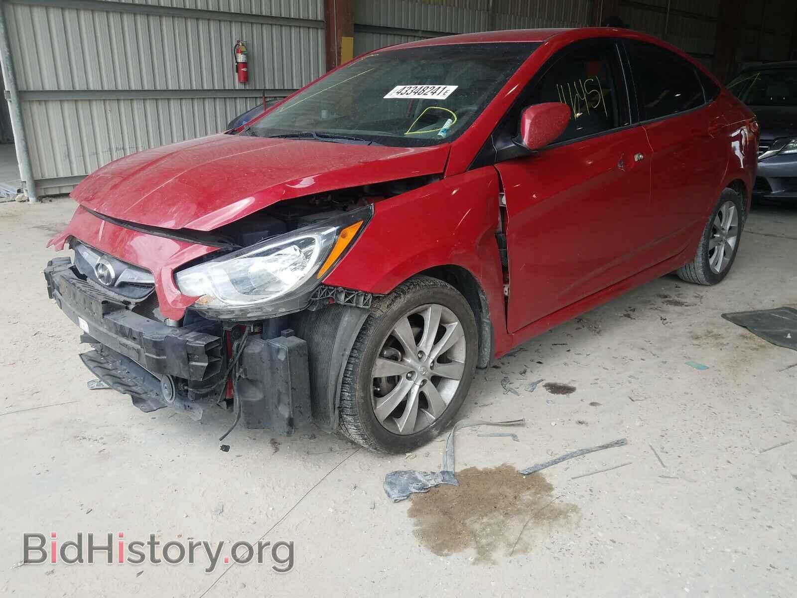 2012 HYUNDAI ACCENT - VIN: KMHCU4AE0CU265674 - Фото 2