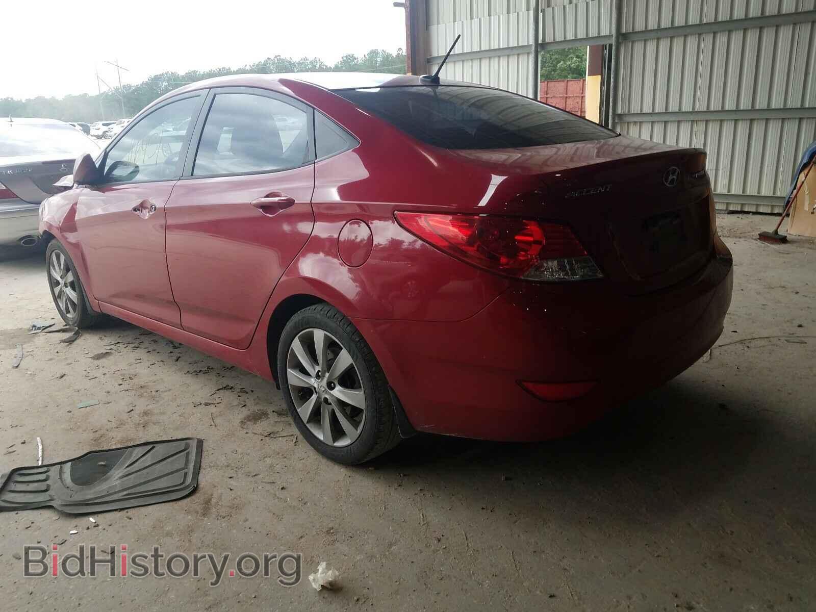 2012 HYUNDAI ACCENT - VIN: KMHCU4AE0CU265674 - Фото 3