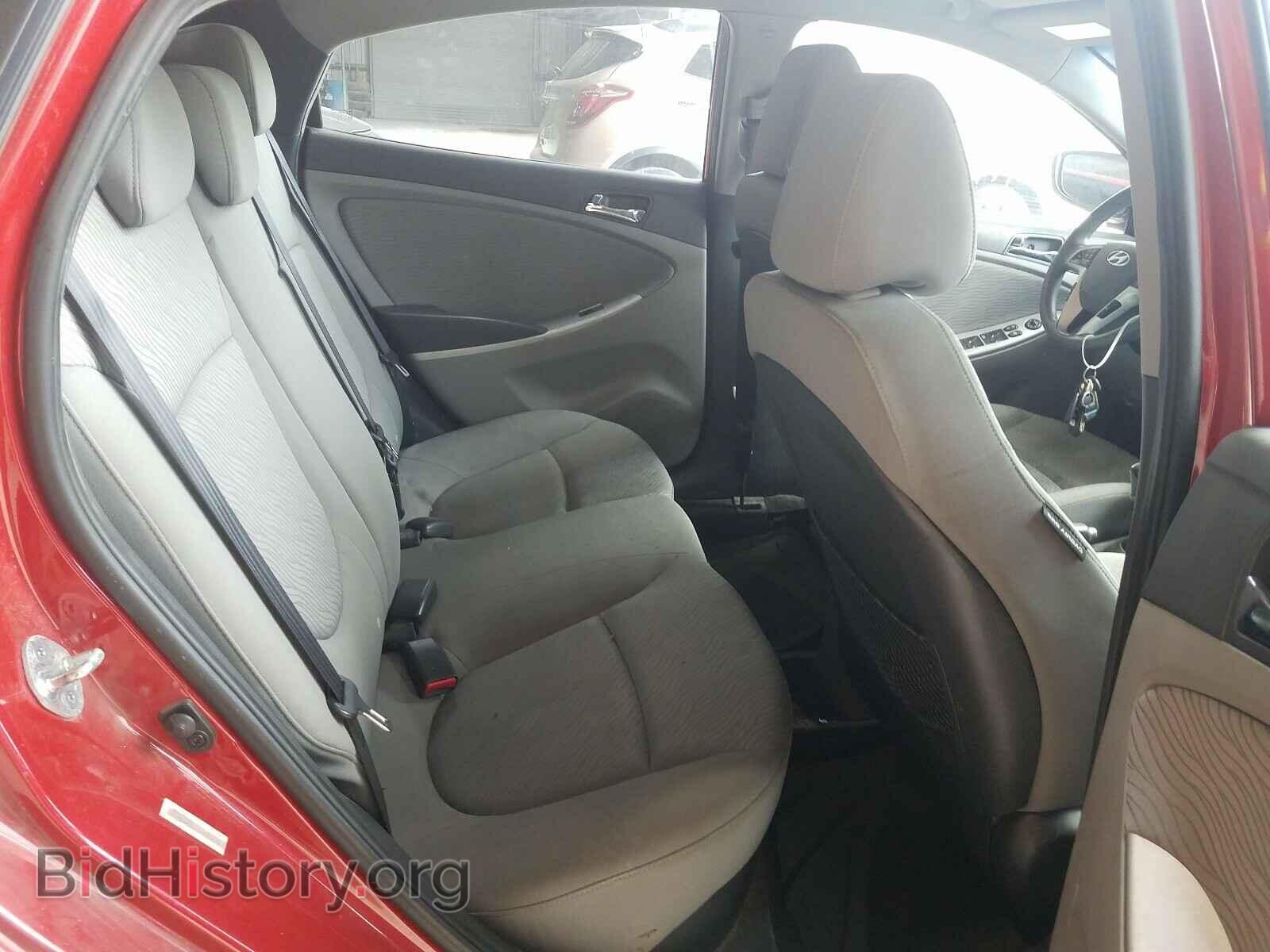 2012 HYUNDAI ACCENT - VIN: KMHCU4AE0CU265674 - Фото 6