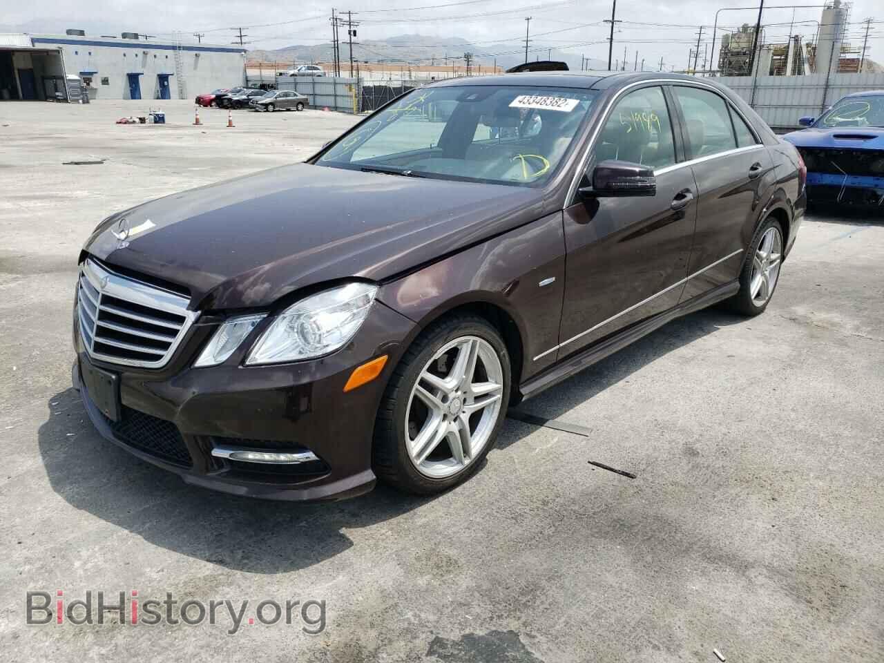 2012 MERCEDES-BENZ E-CLASS - VIN: WDDHF5KB7CA647383 - Фото 2