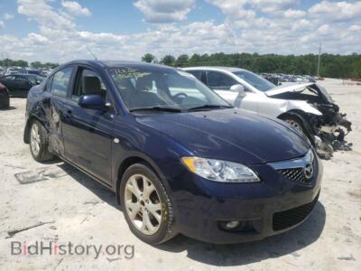 2008 Mazda 3 3 I, blue — VIN JM1BK32G681169444, Copart