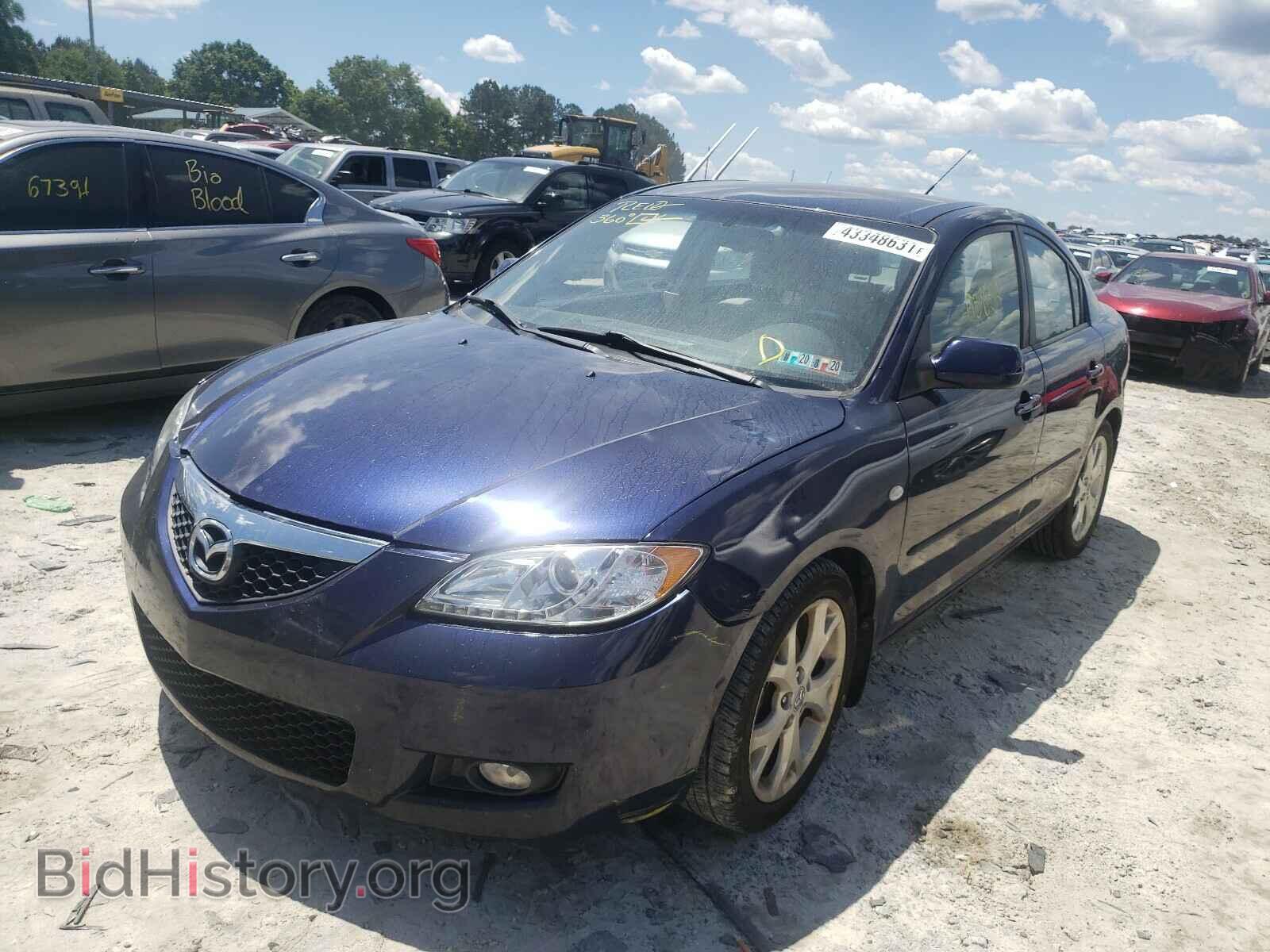 2008 MAZDA 3 - VIN: JM1BK32G681169444 - Фото 2