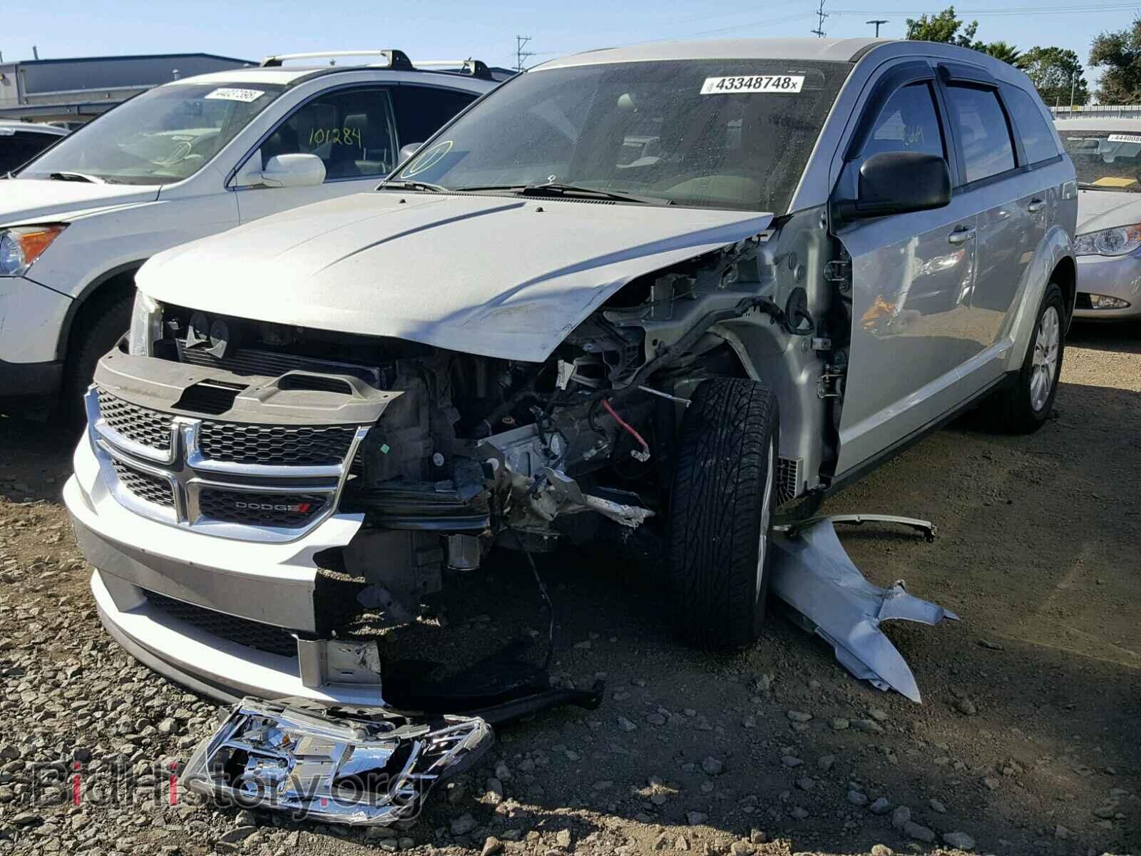 2013 DODGE JOURNEY SE - VIN: 3C4PDCAB5DT722268 - Фото 2