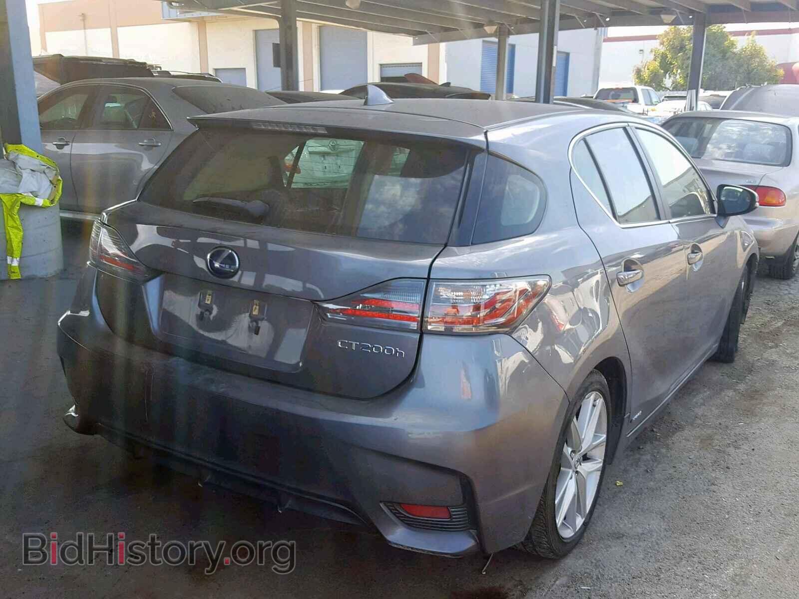 2014 LEXUS CT 200 - VIN: JTHKD5BHXE2197475 - Фото 4