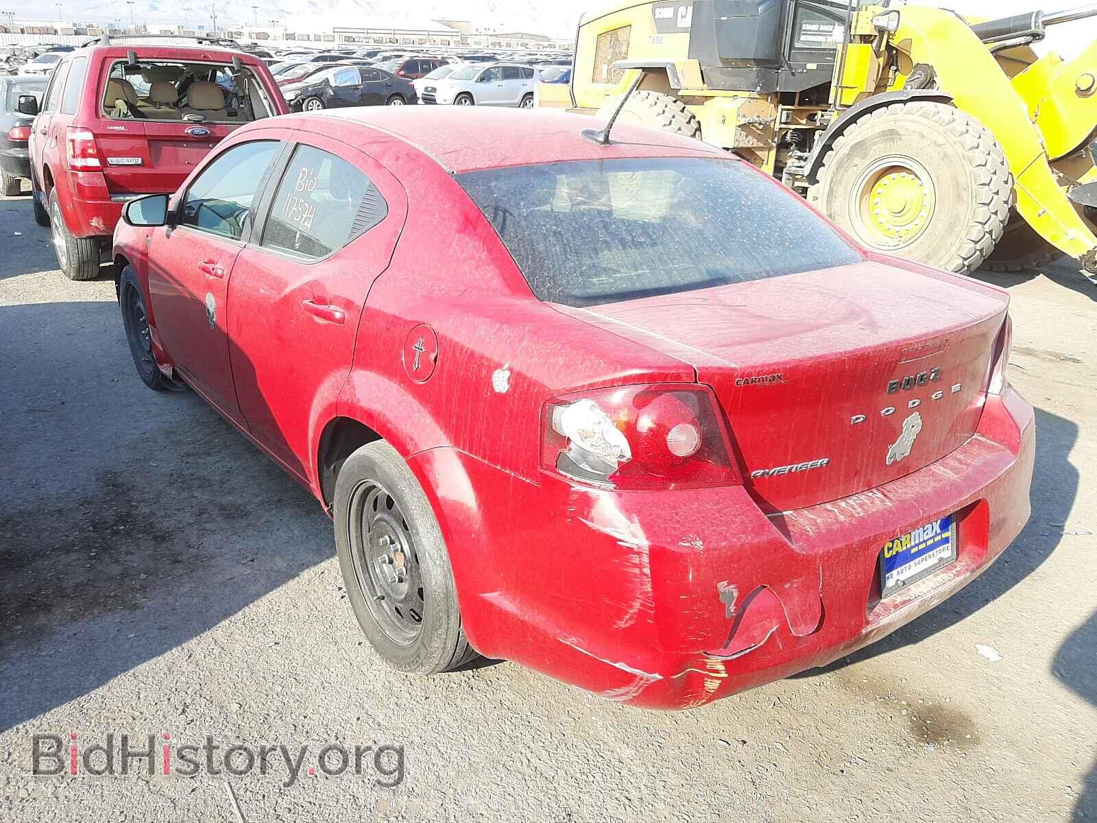 2014 DODGE AVENGER - VIN: 1C3CDZABXEN110669 - Фото 3