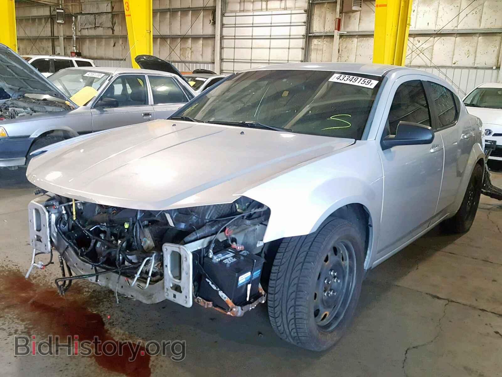 2011 DODGE AVENGER - VIN: 1B3BD4FB2BN621180 - Фото 2