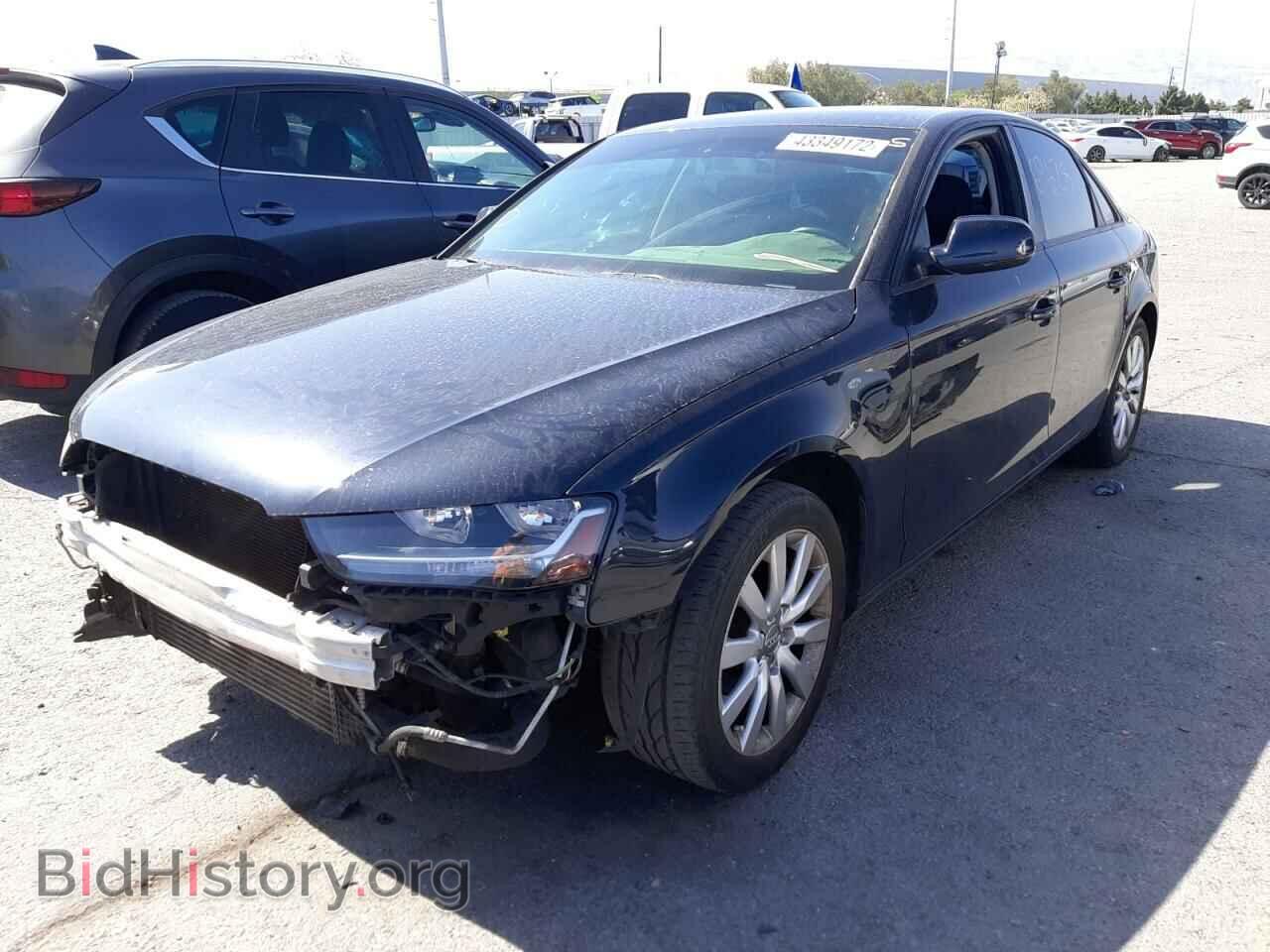 2014 AUDI A4 - VIN: WAUAFAFL9EN005232 - Фото 2