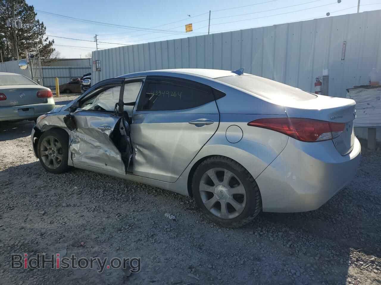 2012 HYUNDAI ELANTRA - VIN: KMHDH4AE7CU228940 - Фото 2
