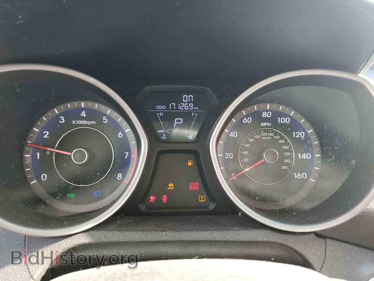 2012 HYUNDAI ELANTRA - VIN: KMHDH4AE7CU228940 - Фото 9