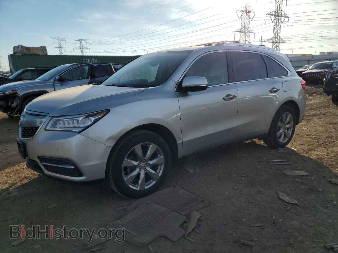 Photo 5FRYD4H88EB028287 - ACURA MDX 2014