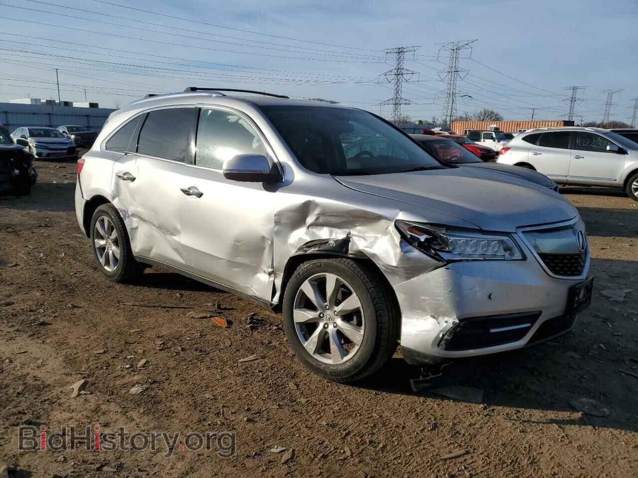 2014 ACURA MDX - VIN: 5FRYD4H88EB028287 - Фото 4