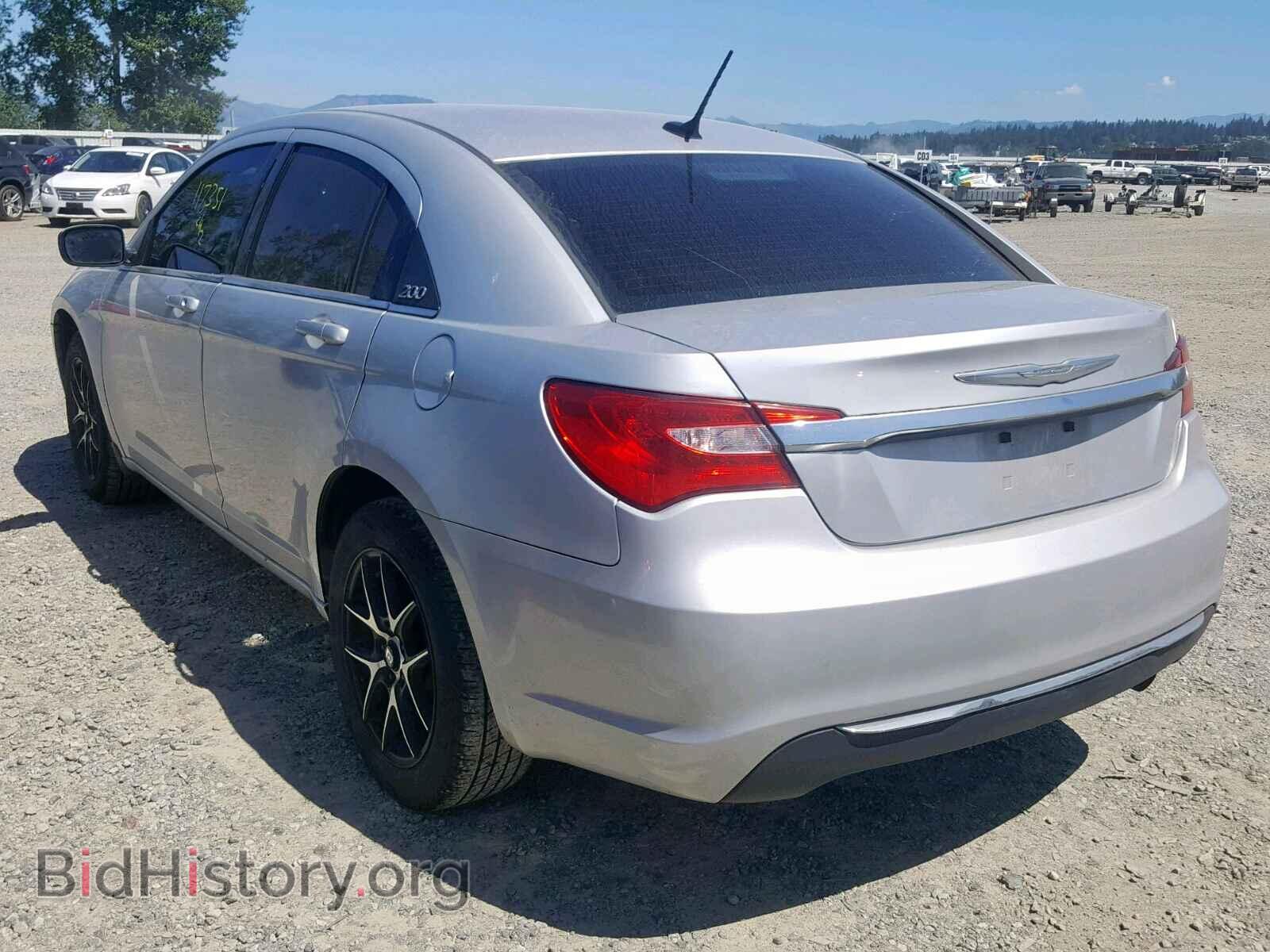 2012 CHRYSLER 200 - VIN: 1C3CCBAB1CN292141 - Фото 3