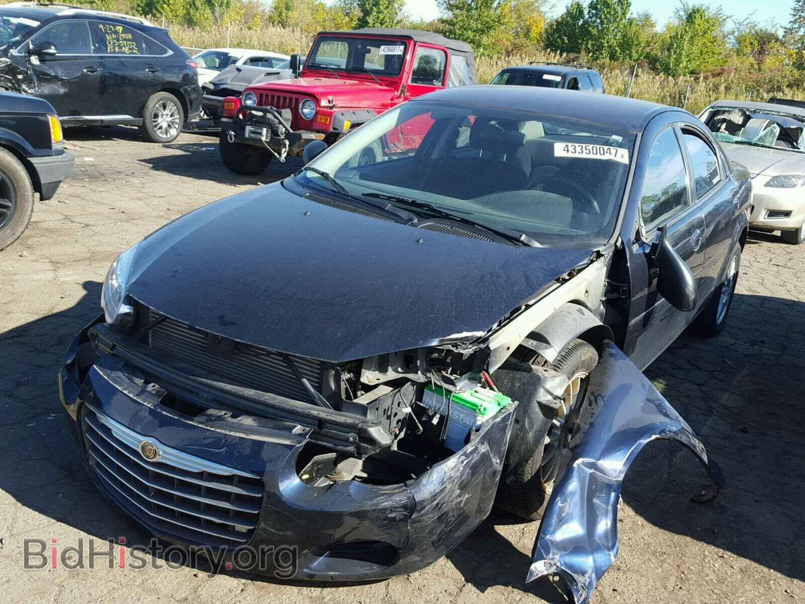 2004 CHRYSLER SEBRING - VIN: 1C3EL46X24N299996 - Фото 2