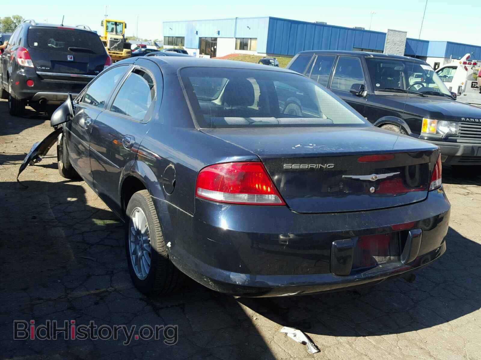 2004 CHRYSLER SEBRING - VIN: 1C3EL46X24N299996 - Фото 3