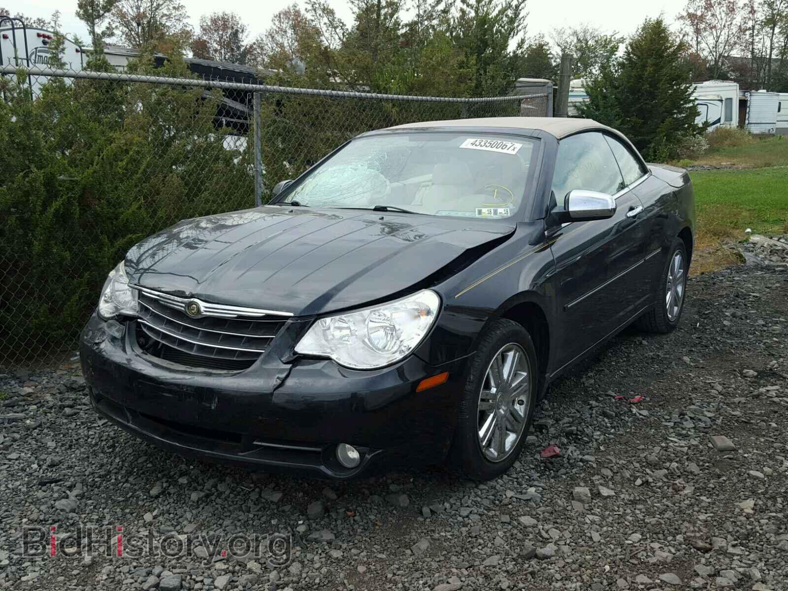 2008 CHRYSLER SEBRING - VIN: 1C3LC65M18N302824 - Фото 2