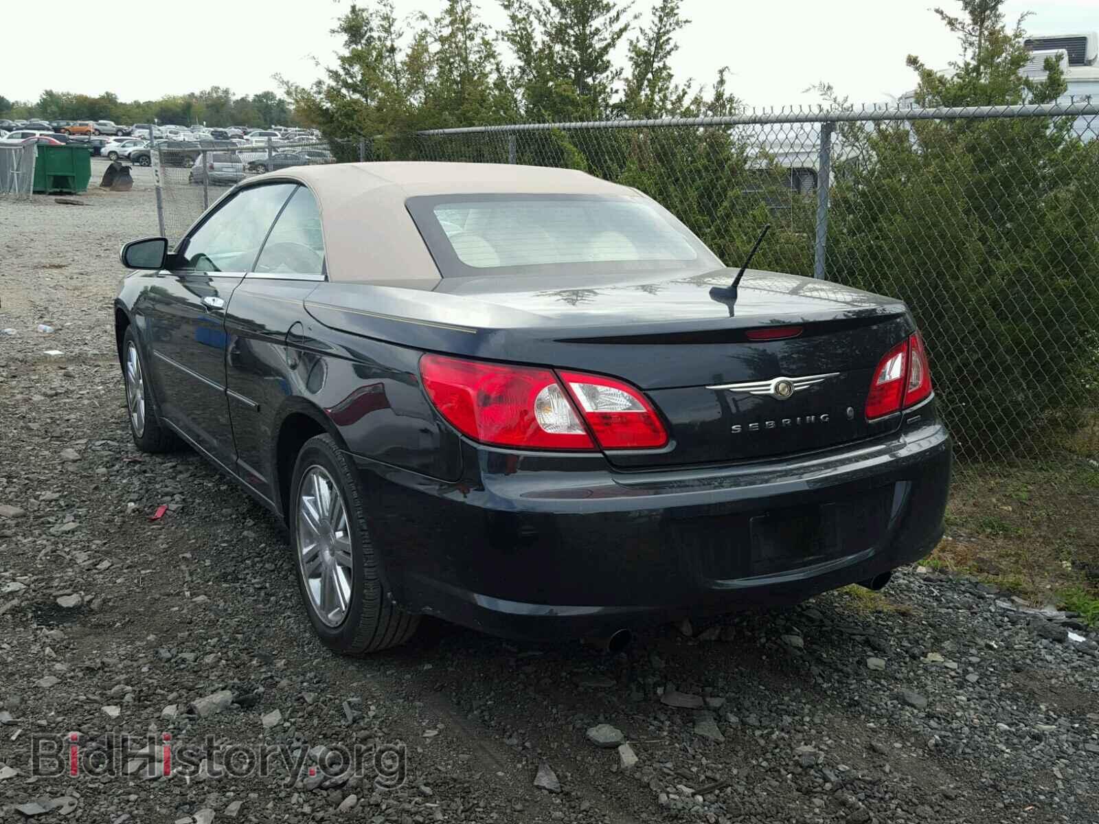 2008 CHRYSLER SEBRING - VIN: 1C3LC65M18N302824 - Фото 3